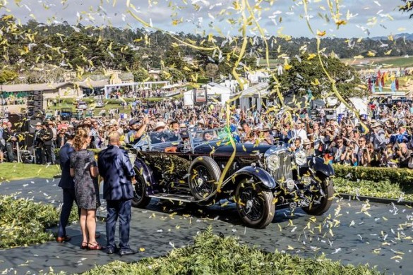 Concours d’élégance de Pebble Beach: la Bentley 8 litres de Sir Kadoorie primée