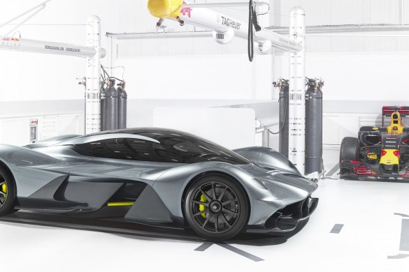 Aston Martin RB-001, pour passer sous les portiques de péage