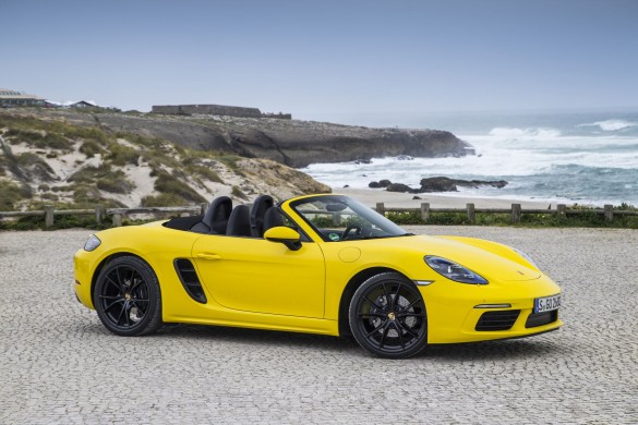 Porsche 718 Boxster, changement de registre