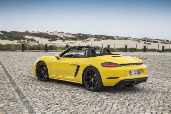 Porsche 718 Boxster, changement de registre