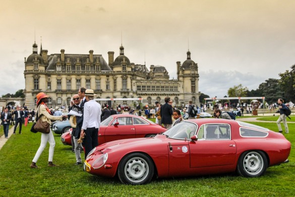 Un défilé de belles carrosseries à Chantilly