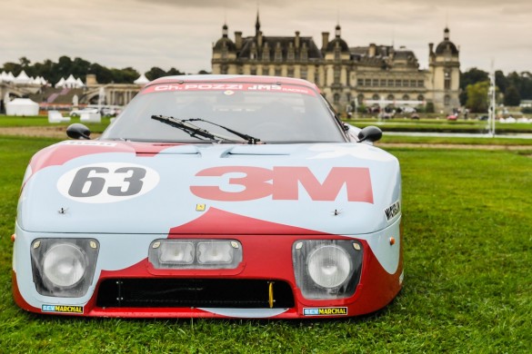 Un défilé de belles carrosseries à Chantilly