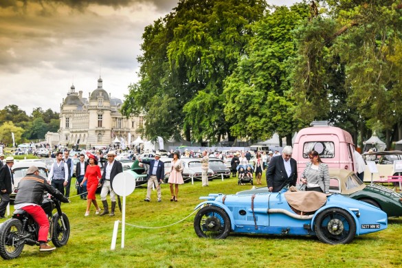 Un défilé de belles carrosseries à Chantilly